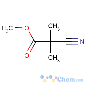 CAS No:72291-30-6 Propanoic acid,2-cyano-2-methyl-, methyl ester