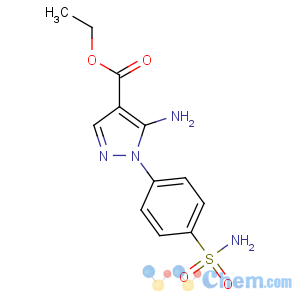 CAS No:72292-62-7 ethyl 5-amino-1-(4-sulfamoylphenyl)pyrazole-4-carboxylate