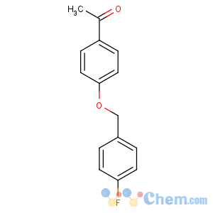 CAS No:72293-96-0 1-[4-[(4-fluorophenyl)methoxy]phenyl]ethanone