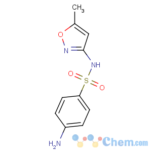 CAS No:723-46-6 4-amino-N-(5-methyl-1,2-oxazol-3-yl)benzenesulfonamide