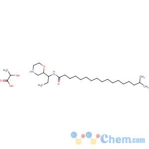 CAS No:72300-24-4 Propanoic acid, 2-hydroxy-, compd. with N-(3-(4-morpholinyl)propyl)isooctadecanamide (1:1)