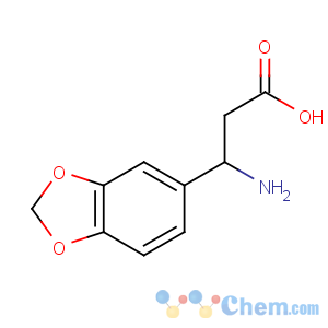 CAS No:723284-83-1 (3S)-3-amino-3-(1,3-benzodioxol-5-yl)propanoic acid