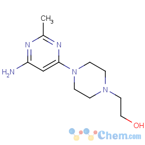 CAS No:723510-50-7 2-[4-(6-amino-2-methylpyrimidin-4-yl)piperazin-1-yl]ethanol