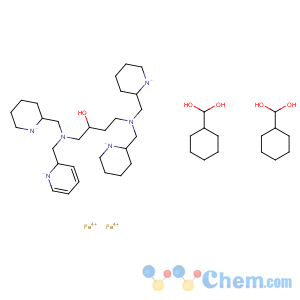 CAS No:7236-89-7 4-(bis(piperidin-1-id-2-ylmethyl)amino)-1-(piperidin-1-id-2-ylmethyl-(2H-pyridin-1-id-2-ylmethyl)amino)butan-2-ol