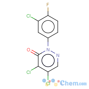 CAS No:72396-65-7 3(2H)-Pyridazinone,4,5-dichloro-2-(3-chloro-4-fluorophenyl)-