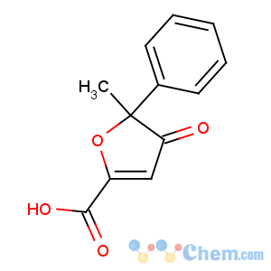 CAS No:72420-38-3 5-methyl-4-oxo-5-phenylfuran-2-carboxylic acid