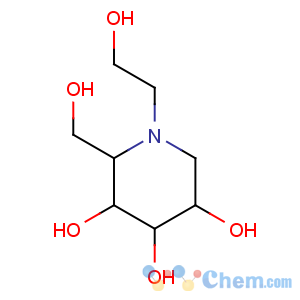 CAS No:72432-03-2 (2R,3R,4R,5S)-1-(2-hydroxyethyl)-2-(hydroxymethyl)piperidine-3,4,5-triol