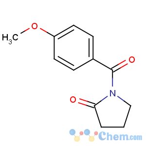 CAS No:72432-10-1 1-(4-methoxybenzoyl)pyrrolidin-2-one