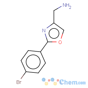 CAS No:724412-56-0 4-Oxazolemethanamine,2-(4-bromophenyl)-