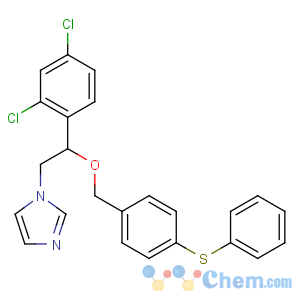 CAS No:72479-26-6 1-[2-(2,<br />4-dichlorophenyl)-2-[(4-phenylsulfanylphenyl)methoxy]ethyl]imidazole