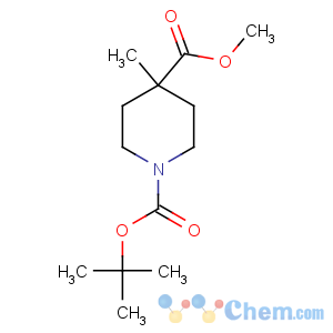 CAS No:724790-59-4 1-O-tert-butyl 4-O-methyl 4-methylpiperidine-1,4-dicarboxylate
