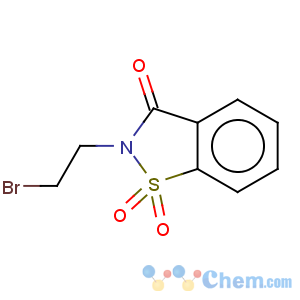 CAS No:7248-71-7 2-(2-bromoethyl)-1,2-benzisothiazol-3(2H)-one 1,1-dioxide