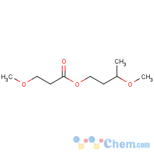 CAS No:7249-04-9 Propanoic acid,3-methoxy-, 3-methoxybutyl ester