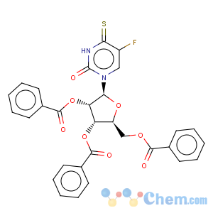CAS No:725257-84-1 2(1H)-Pyrimidinone,5-fluoro-3,4-dihydro-4-thioxo-1-(2,3,5-tri-O-benzoyl-b-L-ribofuranosyl)-