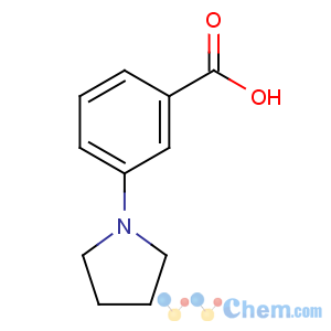 CAS No:72548-79-9 3-pyrrolidin-1-ylbenzoic acid