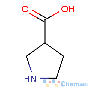 CAS No:72580-53-1 (3S)-pyrrolidine-3-carboxylic acid