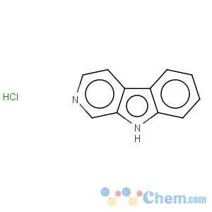 CAS No:7259-44-1 9H-Pyrido[3,4-b]indole,hydrochloride (1:1)