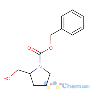 CAS No:72597-18-3 benzyl (2R)-2-(hydroxymethyl)pyrrolidine-1-carboxylate