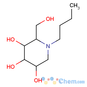 CAS No:72599-27-0 (2R,3R,4R,5S)-1-butyl-2-(hydroxymethyl)piperidine-3,4,5-triol