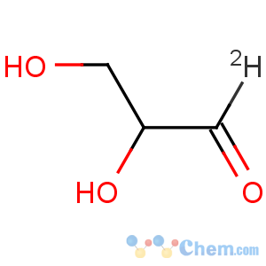 CAS No:72599-69-0 Propanal-1-13C-1-d,2,3-dihydroxy- (9CI)