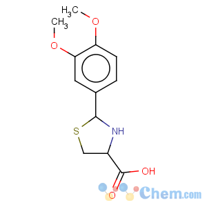 CAS No:72678-92-3 4-Thiazolidinecarboxylicacid, 2-(3,4-dimethoxyphenyl)-