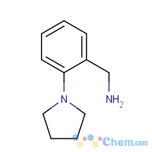 CAS No:72752-53-5 (2-pyrrolidin-1-ylphenyl)methanamine