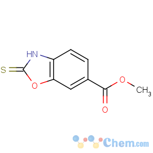CAS No:72752-81-9 methyl 2-sulfanylidene-3H-1,3-benzoxazole-6-carboxylate