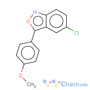 CAS No:728-22-3 2,1-Benzisoxazole,5-chloro-3-(4-methoxyphenyl)-