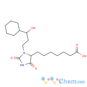 CAS No:72814-32-5 4-Imidazolidineheptanoicacid, 3-[(3S)-3-cyclohexyl-3-hydroxypropyl]-2,5-dioxo-, (4R)-rel-