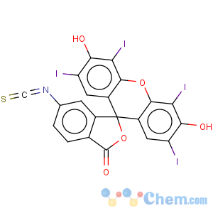 CAS No:72814-84-7 Spiro[isobenzofuran-1(3H),9'-[9H]xanthen]-3-one,3',6'-dihydroxy-2',4',5',7'-tetraiodo-6-isothiocyanato-