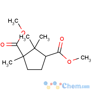 CAS No:7282-27-1 1,2,2-trimethyl-1,3-cyclopentanedicarboxylic acid dimethyl ester