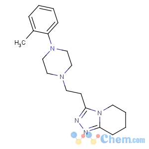 CAS No:72822-12-9 3-[2-[4-(2-methylphenyl)piperazin-1-yl]ethyl]-5,6,7,8-tetrahydro-[1,2,<br />4]triazolo[4,3-a]pyridine