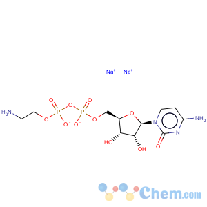 CAS No:72842-05-8 Cytidine5'-(trihydrogen diphosphate), P'-(2-aminoethyl) ester, monosodium salt (9CI)