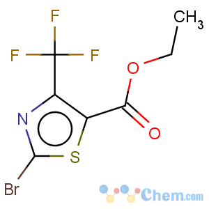 CAS No:72850-79-4 5-Thiazolecarboxylicacid, 2-bromo-4-(trifluoromethyl)-, ethyl ester