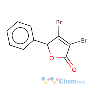 CAS No:72857-86-4 3,4-dibromo-5-phenyl-2(5H)-furanone