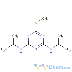 CAS No:7287-19-6 6-methylsulfanyl-2-N,4-N-di(propan-2-yl)-1,3,5-triazine-2,4-diamine