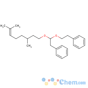 CAS No:72894-09-8 2-[1-(3,7-dimethyloct-6-enoxy)-2-phenylethoxy]ethylbenzene