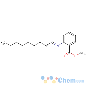 CAS No:72894-12-3 methyl 2-(nonylideneamino)benzoate