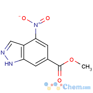CAS No:72922-61-3 methyl 4-nitro-1H-indazole-6-carboxylate