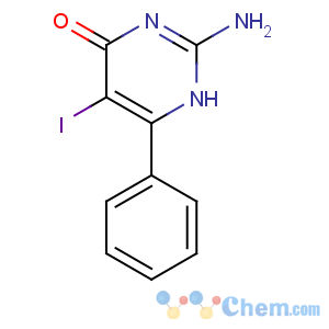 CAS No:72943-43-2 2-amino-5-iodo-6-phenyl-1H-pyrimidin-4-one
