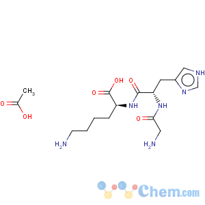 CAS No:72957-37-0 N2-(N-Glycyl-L-histidyl)-L-lysine monoacetate