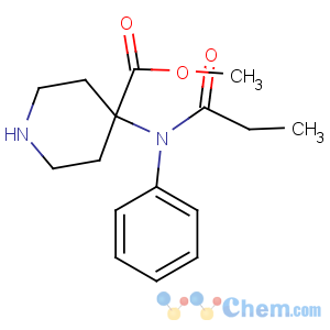 CAS No:72996-78-2 methyl 4-(N-propanoylanilino)piperidine-4-carboxylate