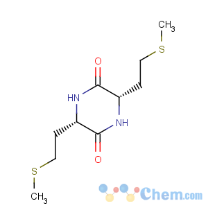 CAS No:73037-51-1 2,5-Piperazinedione,3,6-bis[(ethylthio)methyl]-, (3S-cis)- (9CI)