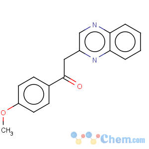 CAS No:73100-63-7 Ethanone,1-(4-methoxyphenyl)-2-(2-quinoxalinyl)-