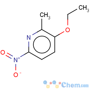 CAS No:73101-78-7 Pyridine,3-ethoxy-2-methyl-6-nitro-