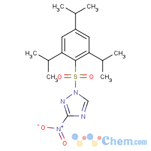 CAS No:73118-37-3 3-nitro-1-[2,4,6-tri(propan-2-yl)phenyl]sulfonyl-1,2,4-triazole