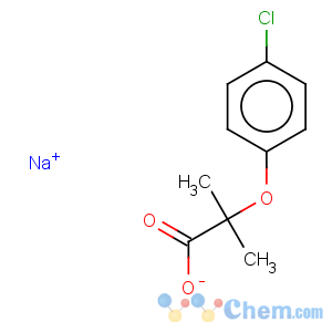 CAS No:7314-47-8 Propanoic acid,2-(4-chlorophenoxy)-2-methyl-, sodium salt (1:1)