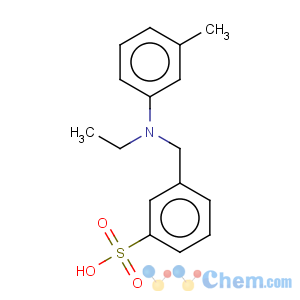 CAS No:73203-53-9 Benzenesulfonic acid,[[ethyl(3-methylphenyl)amino]methyl]- (9CI)
