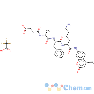 CAS No:73207-92-8 SUC-ALA-PHE-LYS-AMC TRIFLUOROACETATE SALT