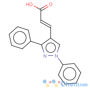 CAS No:73221-47-3 2-Propenoic acid,3-(1,3-diphenyl-1H-pyrazol-4-yl)-